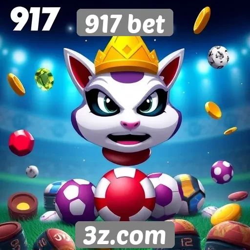 Variedade de jogos disponíveis na 917 bet